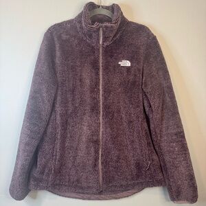 The North Face Mauve Women's Osito Full Zip Jacket - Size XL